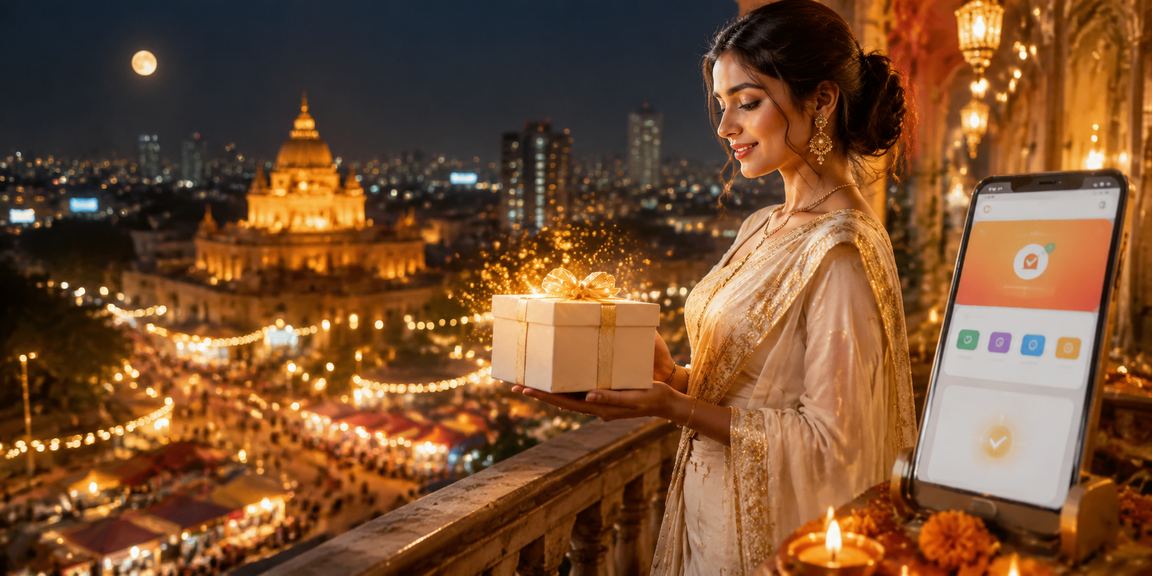 Pune city resident enjoying lottery and casino promotions on mobile